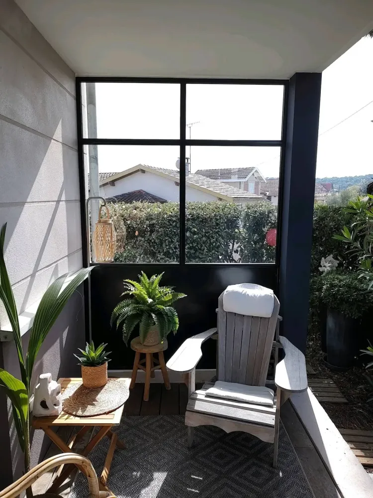 Conception et réalisation de verrières coupe vent sur Audenge (3webp