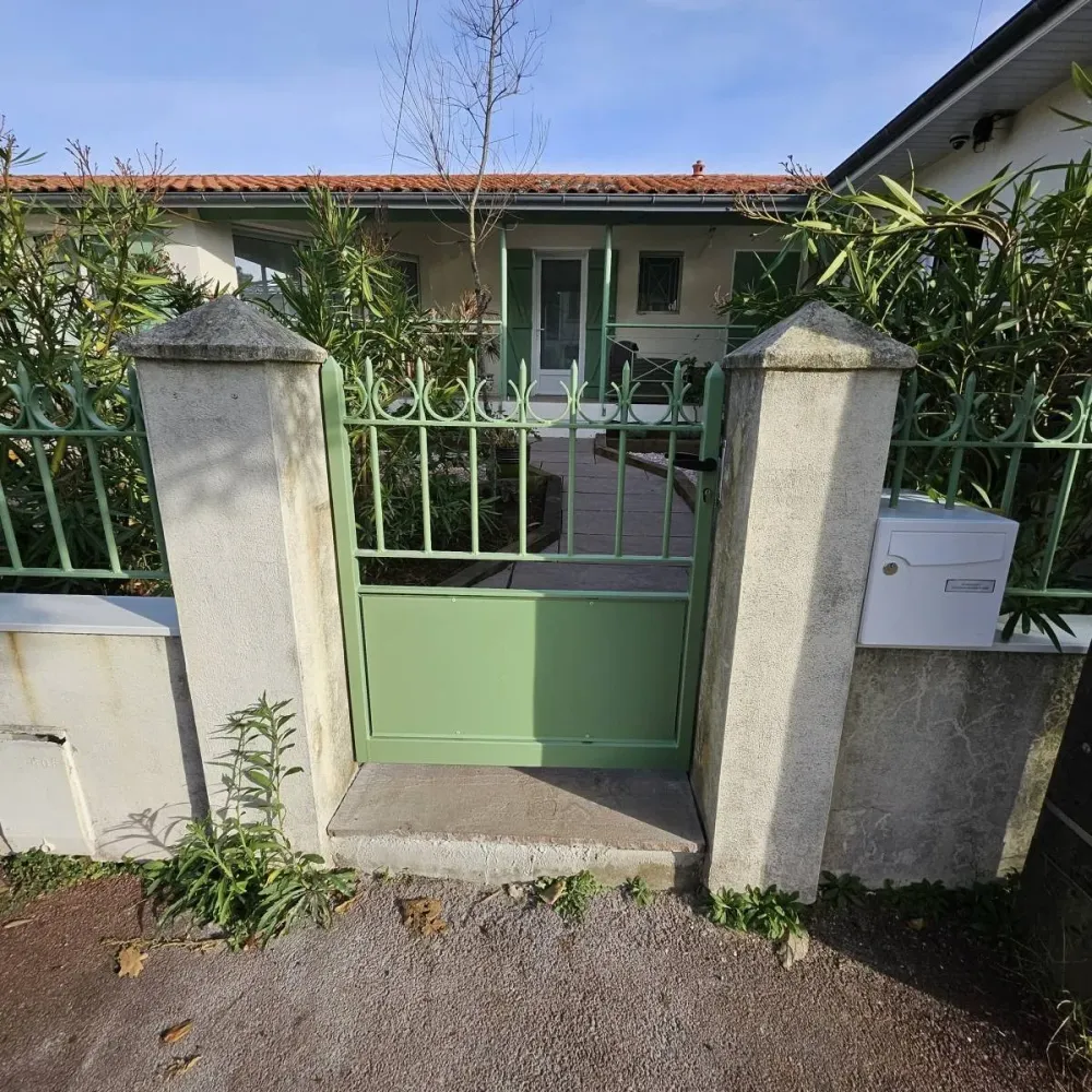 Grilles portail et portillon en acier (4)