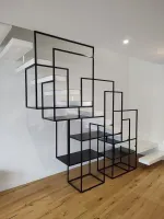 Pose et fabrication d’une étagère en acier sur mesure webp